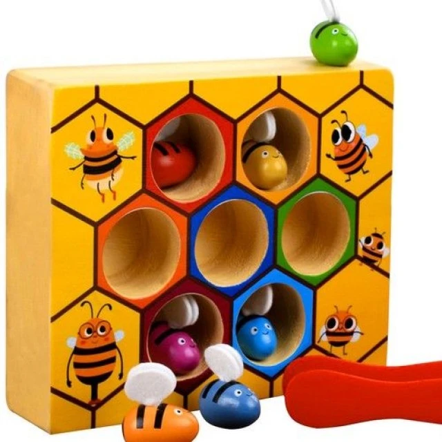 Wooden game Beehive - Kruzzel