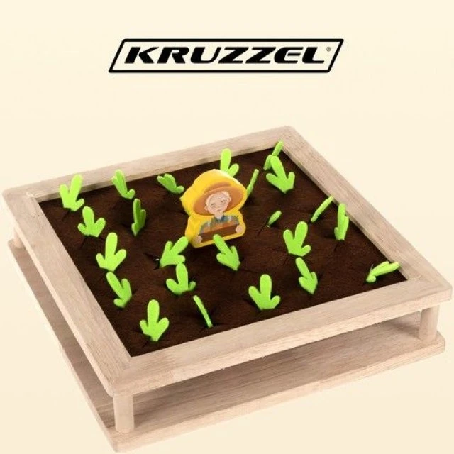 Дървен пъзел ферма - Kruzzel