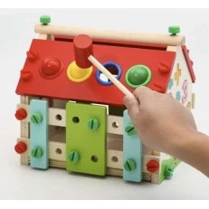 Дървена образователна къща - Kruzzel