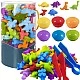 Educational Dinosaur Counting Game - 56 Pieces - Kruzzel