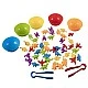 Educational Dinosaur Counting Game - 56 Pieces - Kruzzel