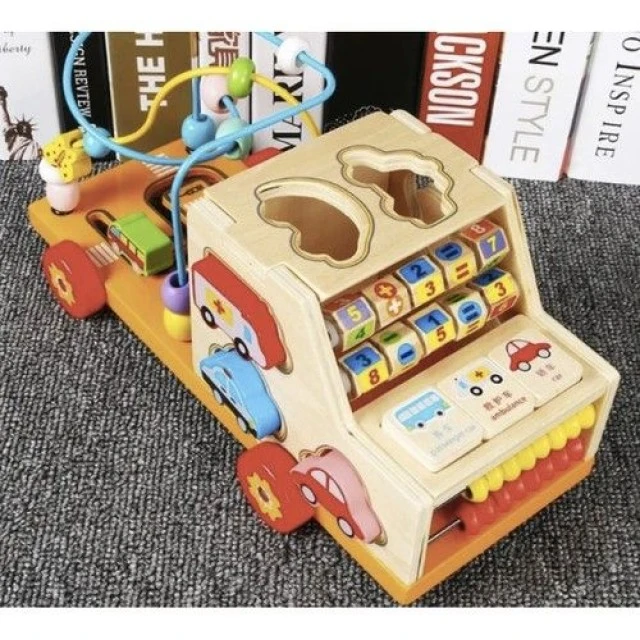Wooden sorter - Car - Kruzzel