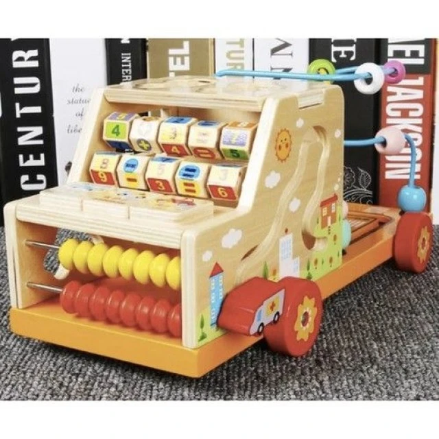 Wooden sorter - Car - Kruzzel