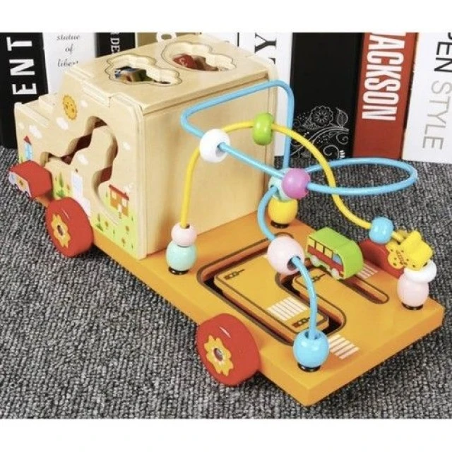Wooden sorter - Car - Kruzzel