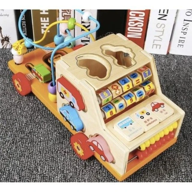 Wooden sorter - Car - Kruzzel