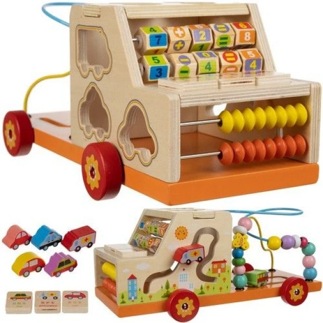 Wooden sorter - Car - Kruzzel