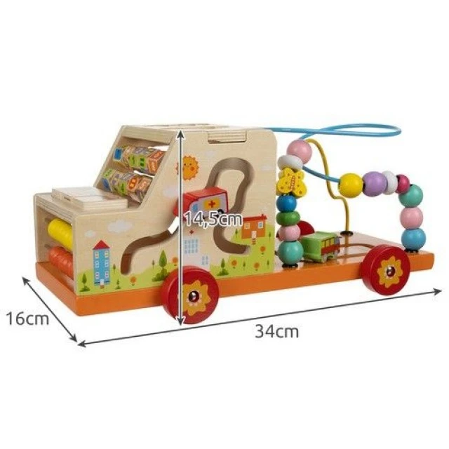 Wooden sorter - Car - Kruzzel