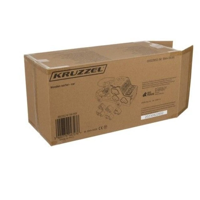 Wooden sorter - Car - Kruzzel