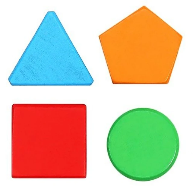 Wooden educational cube with moving elements - Kruzzel