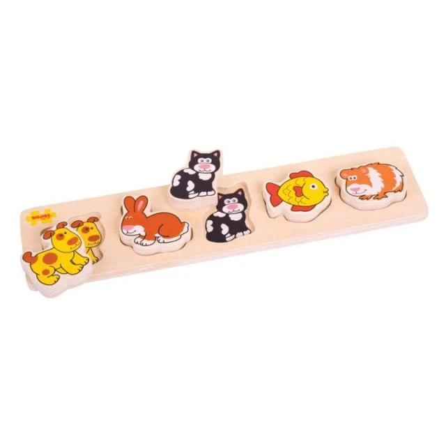 Wooden animal puzzle - Bigjigs