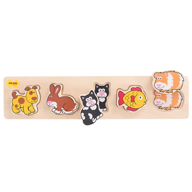 Wooden animal puzzle - Bigjigs