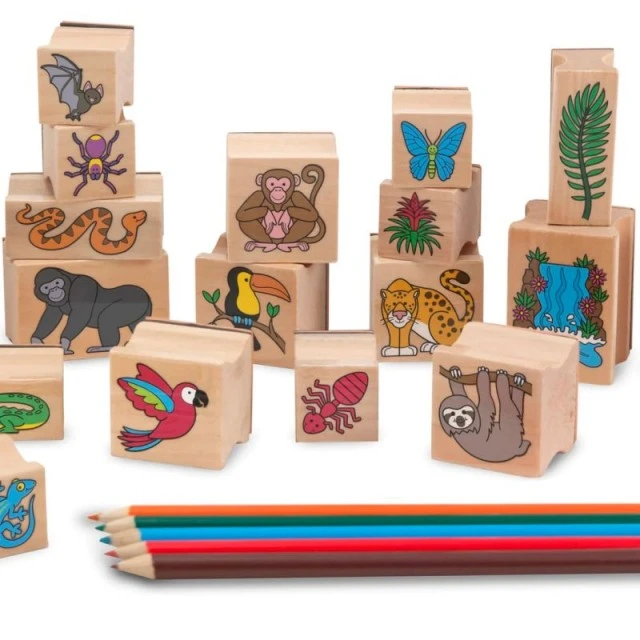 Creative Stamp Set - Rainforest - Melissa & Doug