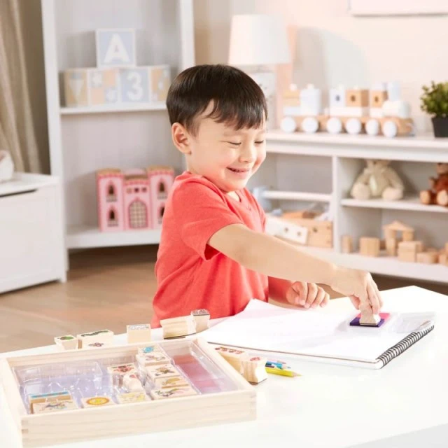 Творчески комплект печати вълшебна градина - Melissa & Doug