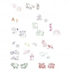 Creative stamp set - Farm - Melissa & Doug