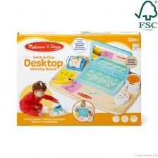 Wooden desk activity board - Melissa & Doug