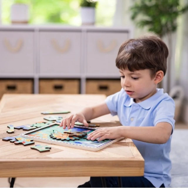 Wooden sea floor puzzle 18 pieces - Melissa & Doug