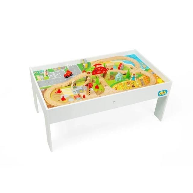 Train set with rails and table (50 pieces)