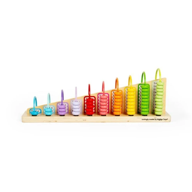 Bigjigs Counting abacus - Rainbow