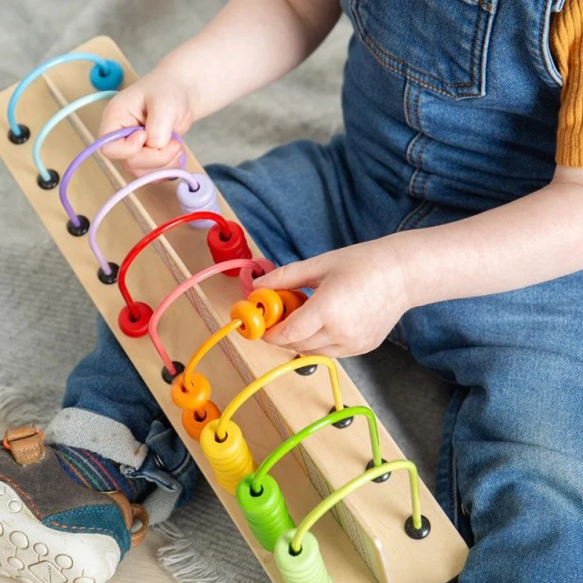 Bigjigs Counting abacus - Rainbow