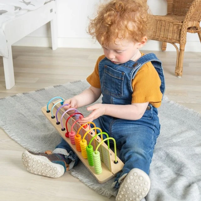 Bigjigs Counting abacus - Rainbow