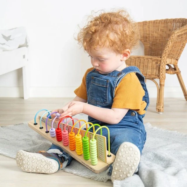 Bigjigs Counting abacus - Rainbow