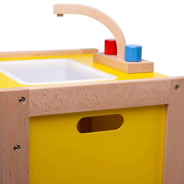 Wooden sink