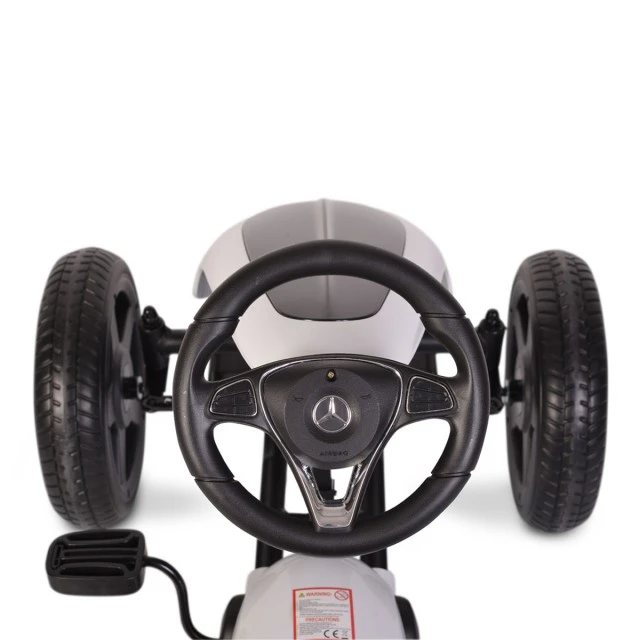 Karting Mercedes Benz Go Kart EVA white