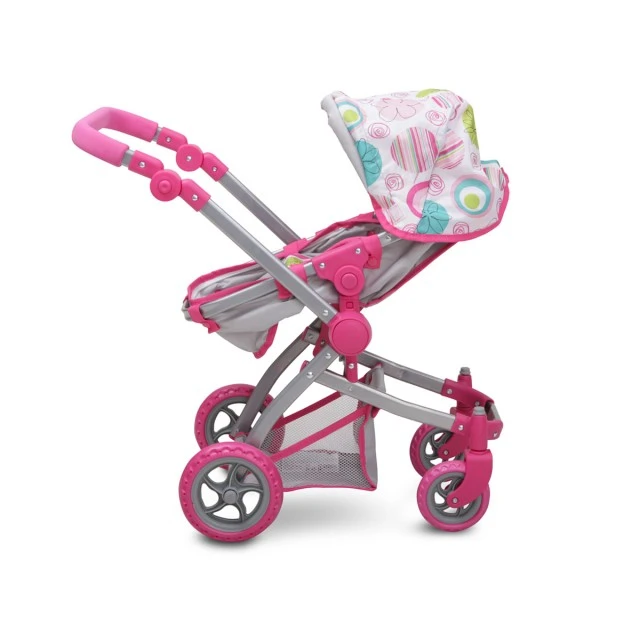 Pink Rose 9651B Doll Stroller