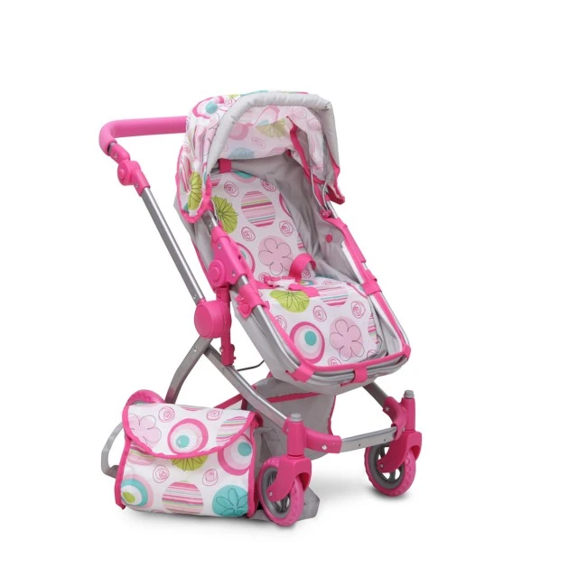 Pink Rose 9651B Doll Stroller