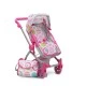 Stroller for dolls Pink Rose 9651B