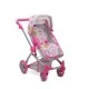 Stroller for dolls Pink Rose 9651B