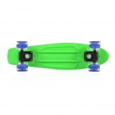 Skateboard Spice LED 22" green