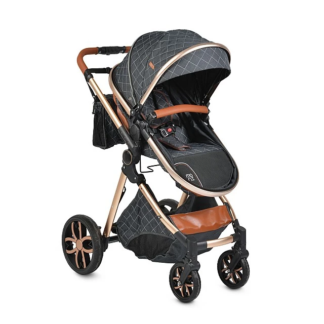Combined stroller Alma black
