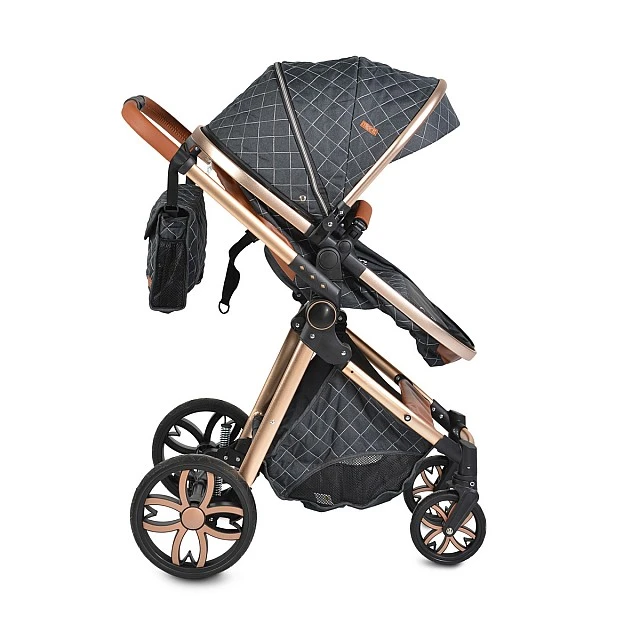Combined stroller Alma black