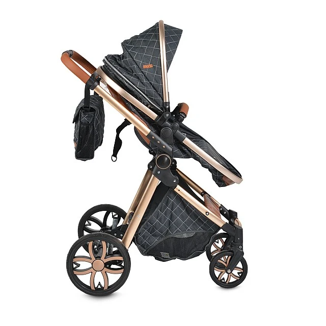 Combined stroller Alma black