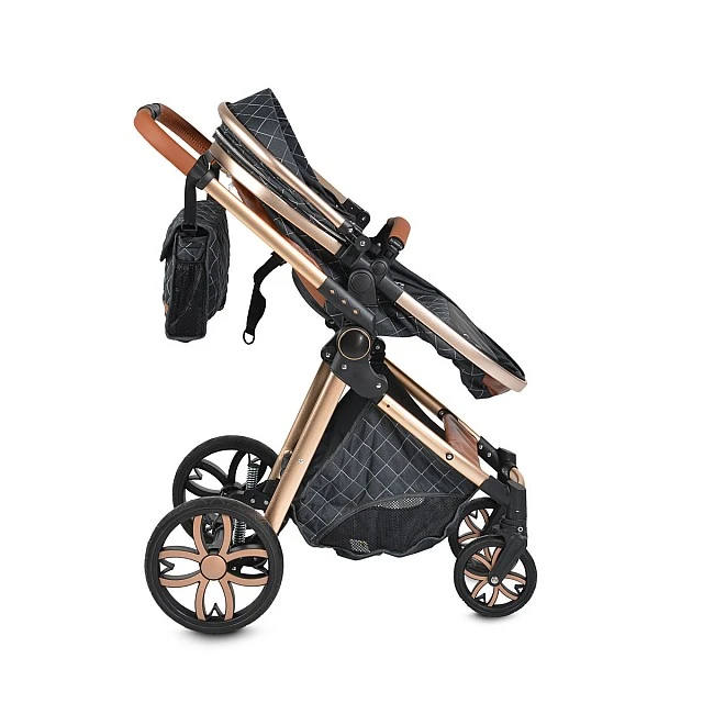 Combined stroller Alma black