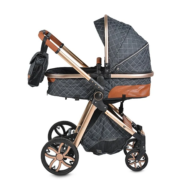 Combined stroller Alma black