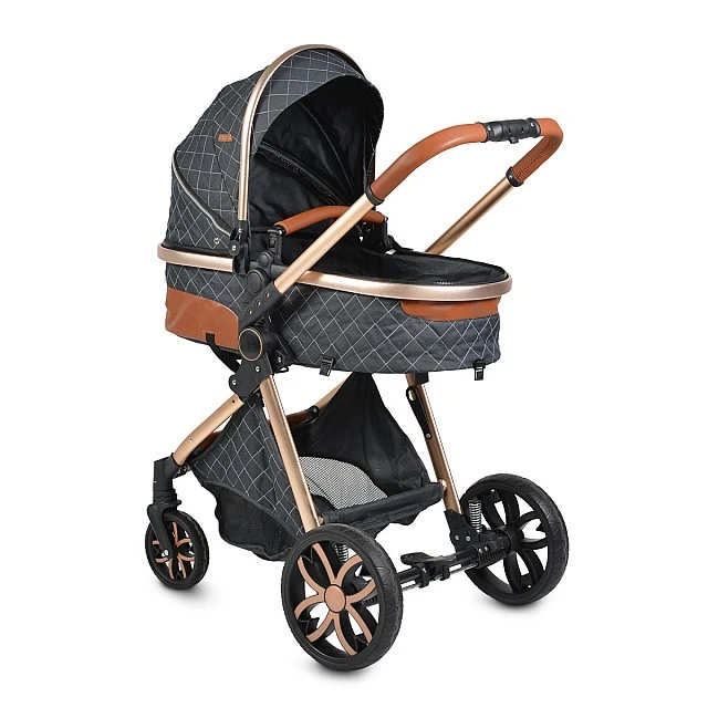 Combined stroller Alma black