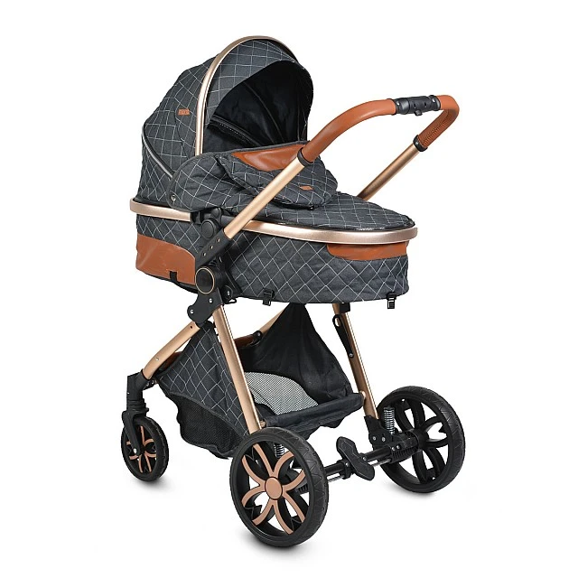 Combined stroller Alma black