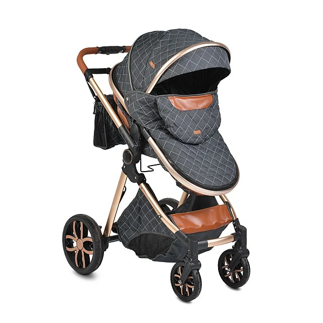 Combined stroller Alma black