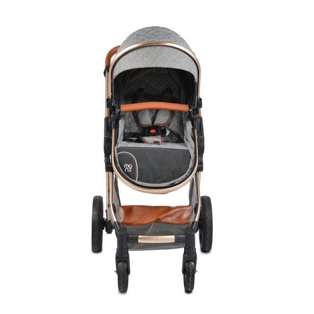 Alma dark gray combined stroller
