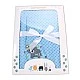 Baby blanket Freya 110/80 blue