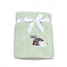Baby blanket Freya 110/80 green