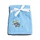 Baby blanket Freya 110/80 blue