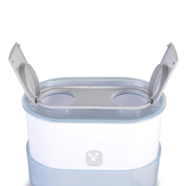 Electric steam sterilizer 3 in 1 gray
