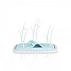 Dryer for bottles and accessories Coral blue