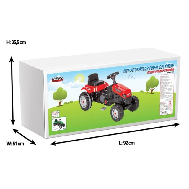 Tractor Active 07314 green