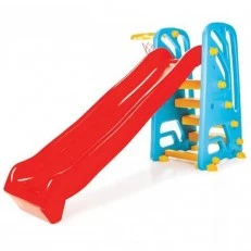 Slide with basketball basket 06142 red
