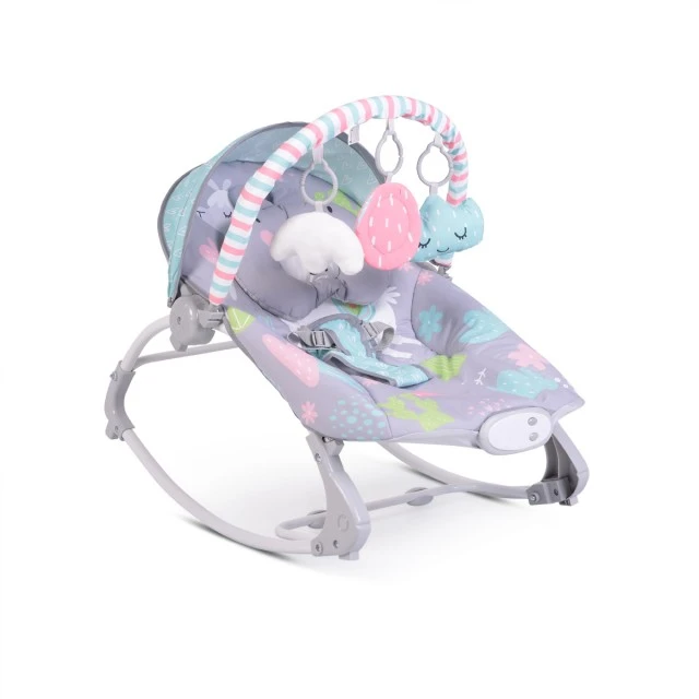 Children’s lounge chair Llama gray