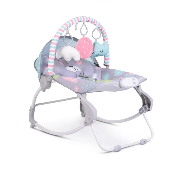 Children’s lounge chair Llama gray
